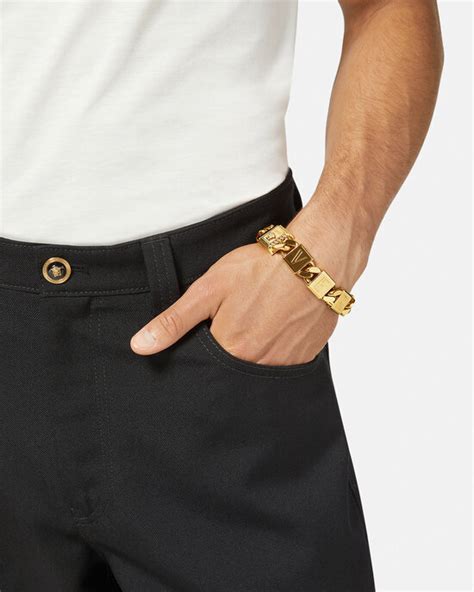 versace wedding band|Versace bracelet for men.